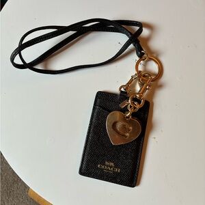Coach wristlet/ lanyard